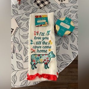 Coasters and tea towels